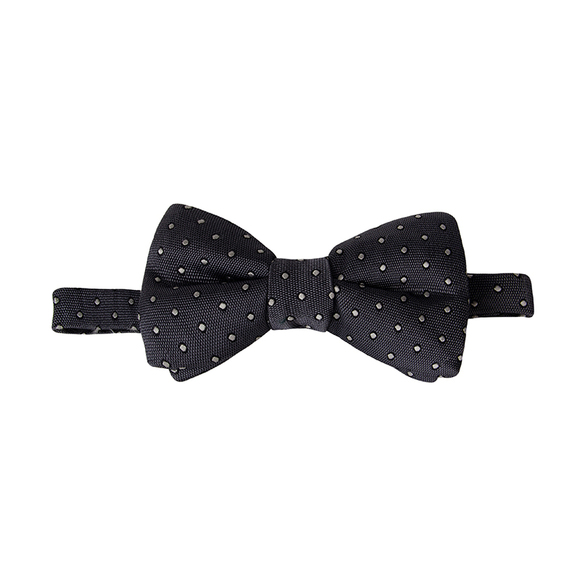 ERMENEGILDO ZEGNA BLACK & GRAY BOWTIEMENS